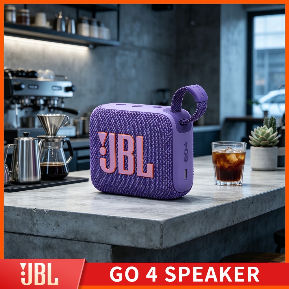 Jbl Speaker Go 4 - مكبر صوت لاسلكي JBL GO4 بلون