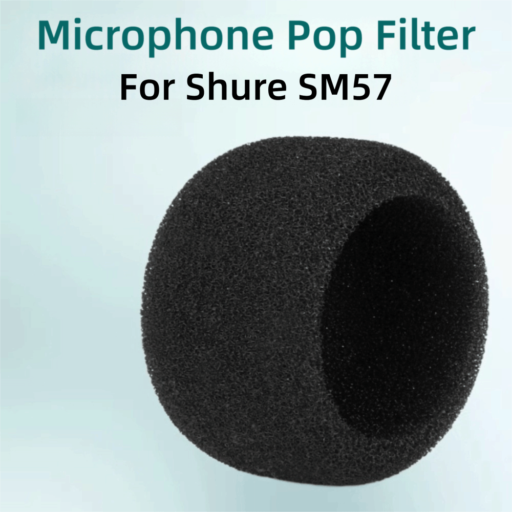 Shure Mic Mv7 - غطاء ميكروفون بديل من الإسفنج المخملي