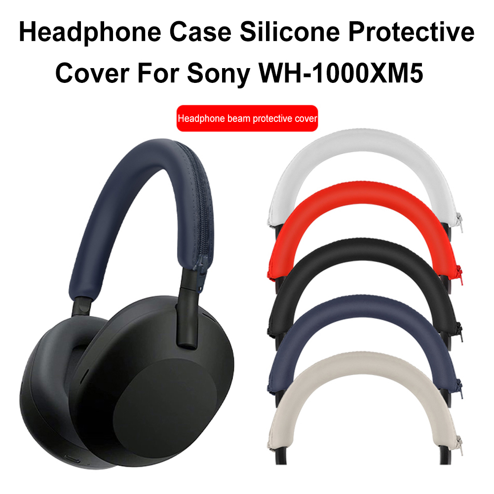 Sony Headphone Wh-1000Xm5 - حافظة سيليكون لسوني سماعات الرأس ،
