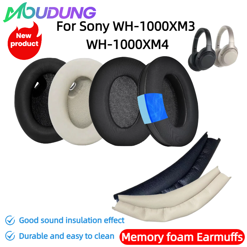 Sony Headphone Wh-1000Xm4 - MOUDUNG استبدال وسادات الأذن عقال لسوني
