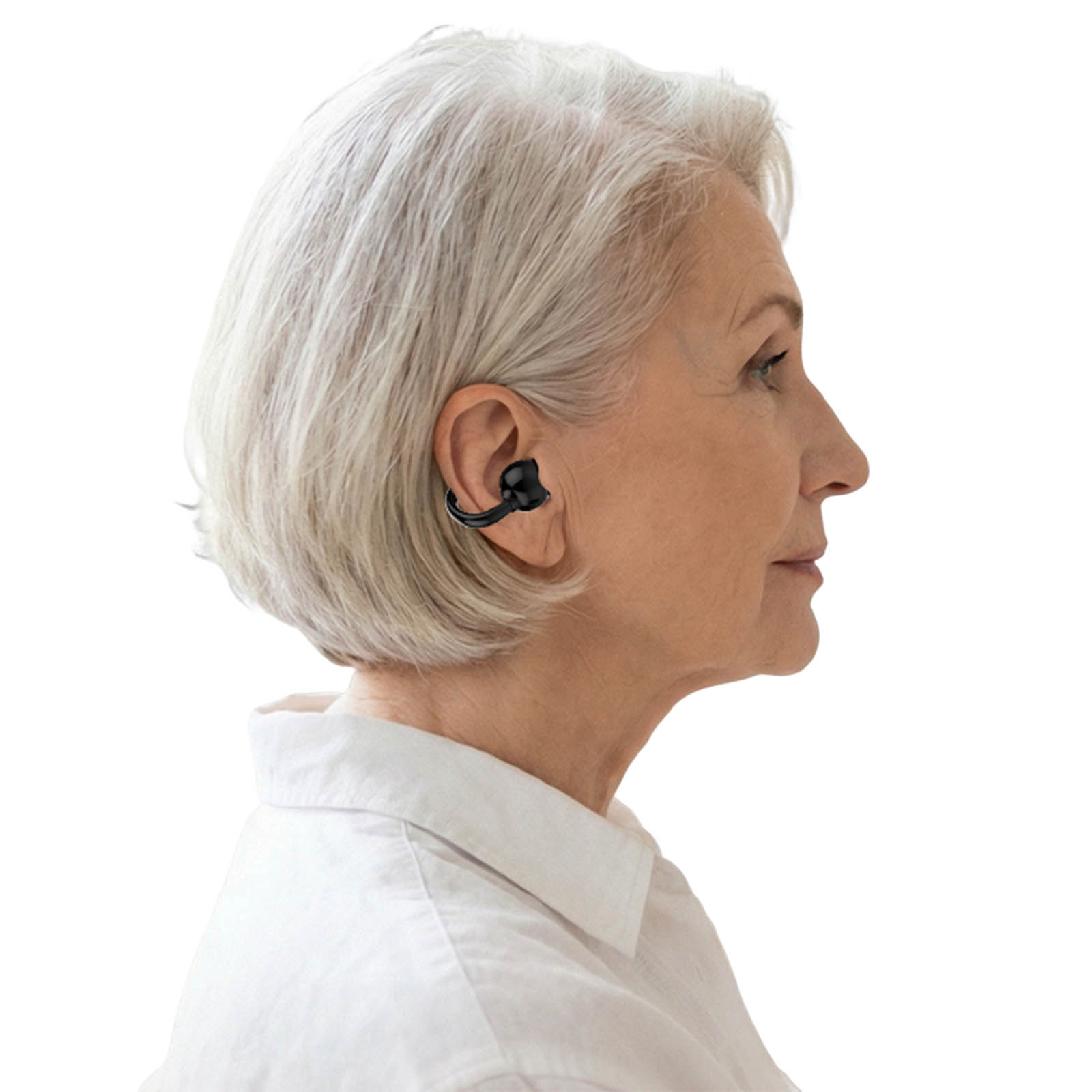 Bluetooth Headset On Ear - سماعة أذن واحدة متوافقة مع البلوتوث،