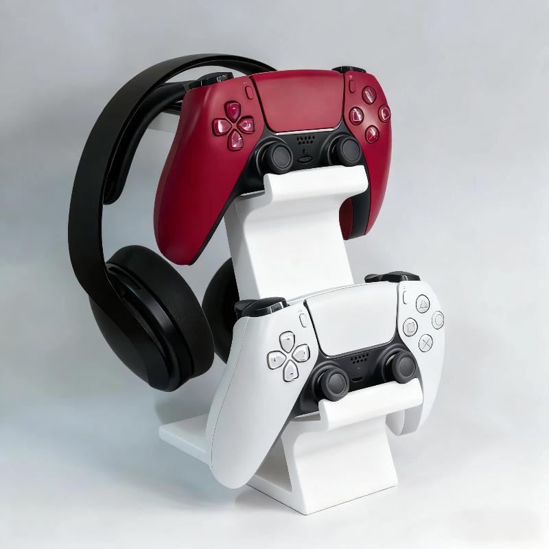 Headphone Stand Desk - ● حامل تحكم 3 في 1