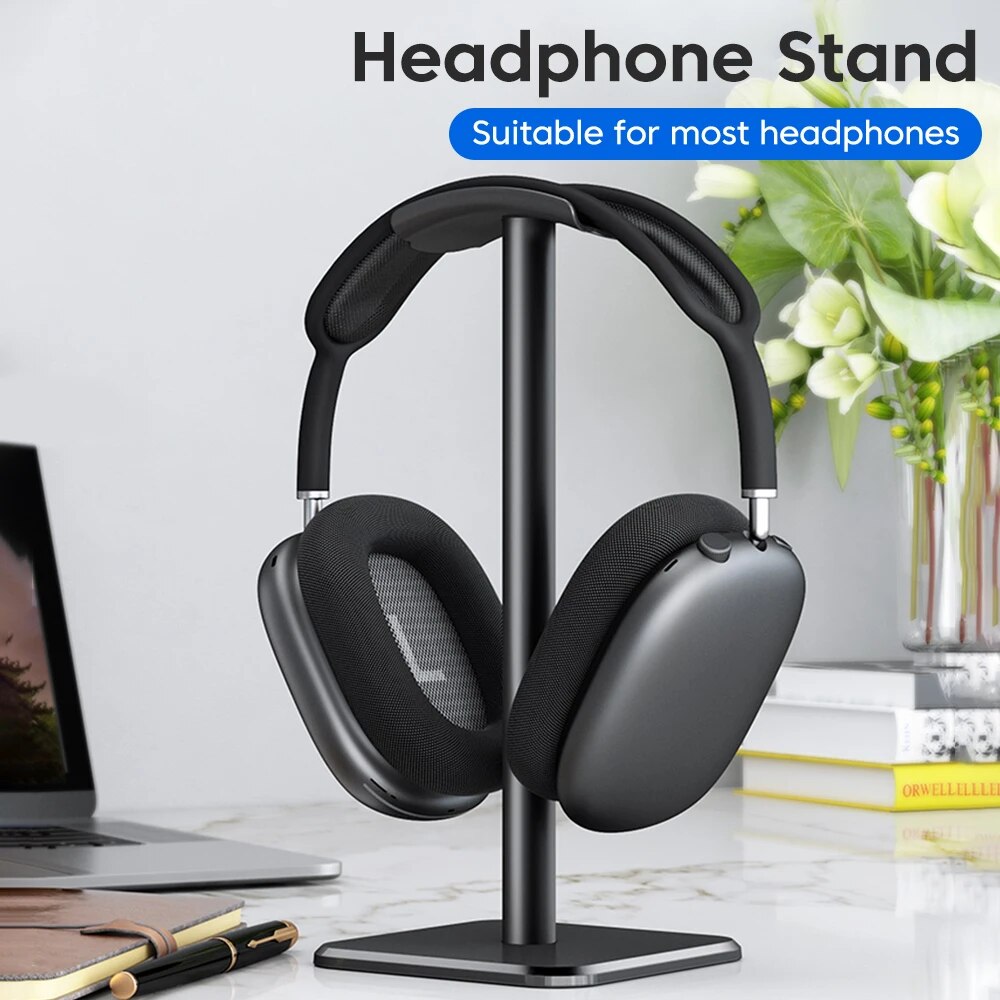 Headphone Stand Desk - حامل سماعة الرأس العالمي من سبائك