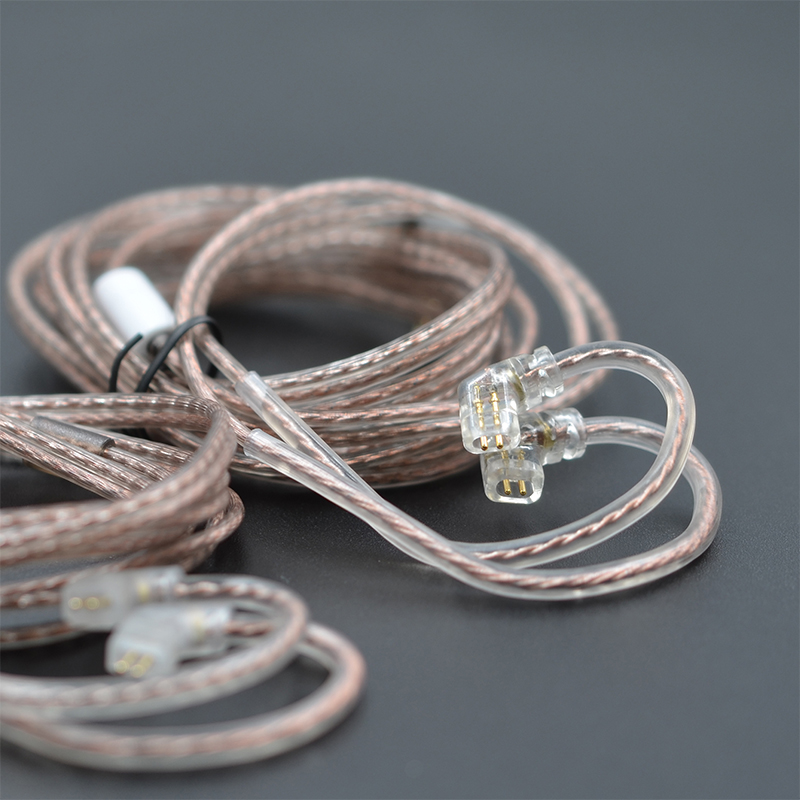 Wired Earphone Mic - كابل سماعات أذن أصلي من KZ،