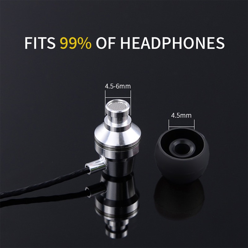 1-20 زوج من أغطية الأذن الناعم - مراجعة Silicone Ear Tip Replacement وسعره