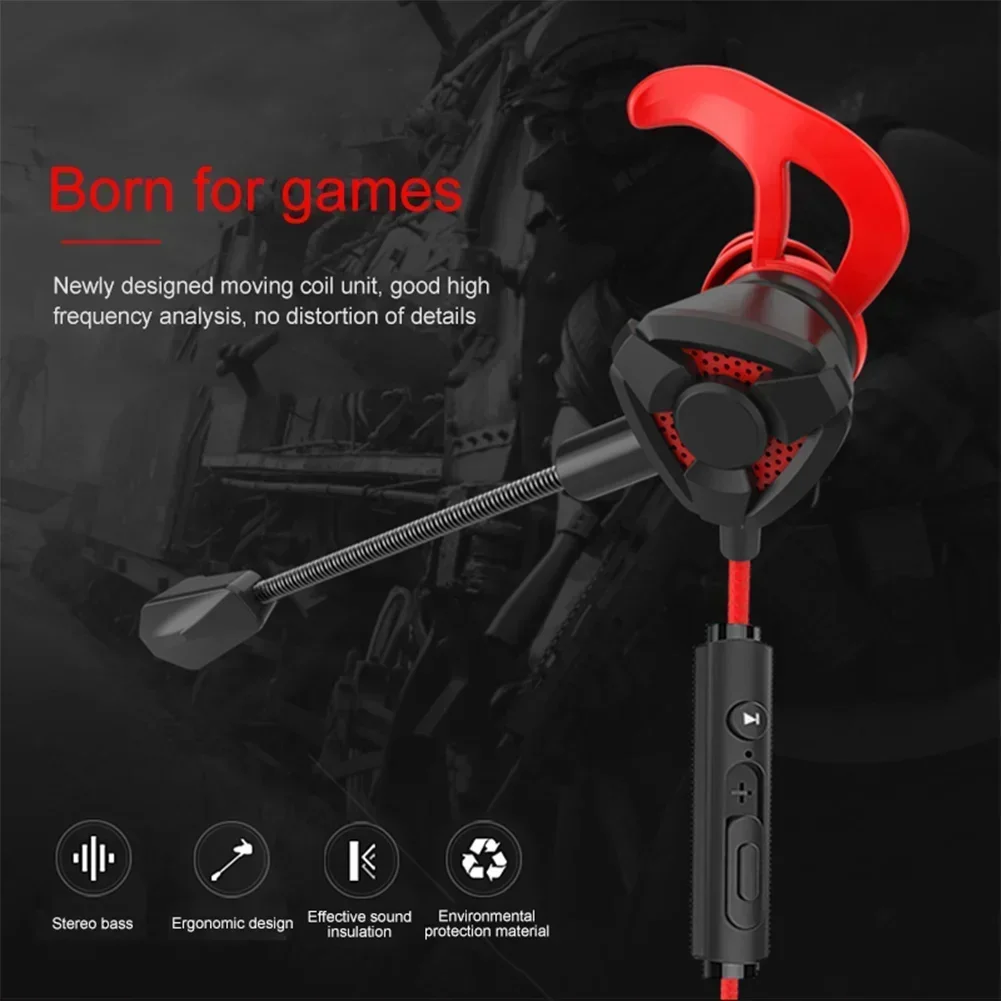 سماعة ألعاب سماعات أذن سلكية س - مراجعة Wired Earphone Mic وسعره