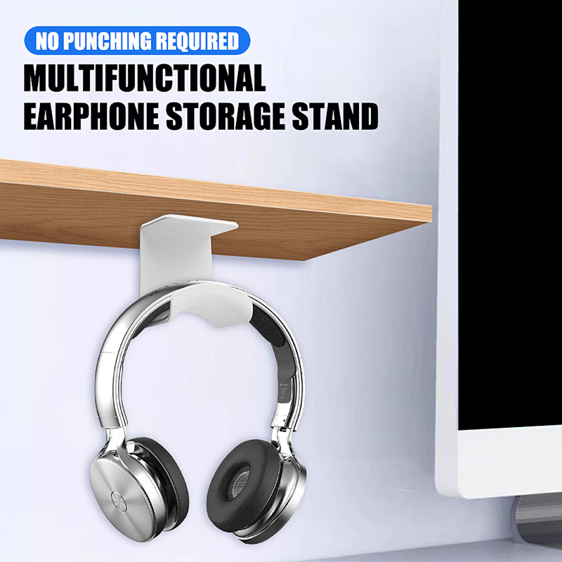 حامل سماعات رأس عالمي لاصق من  - مراجعة Headphone Stand Desk وسعره