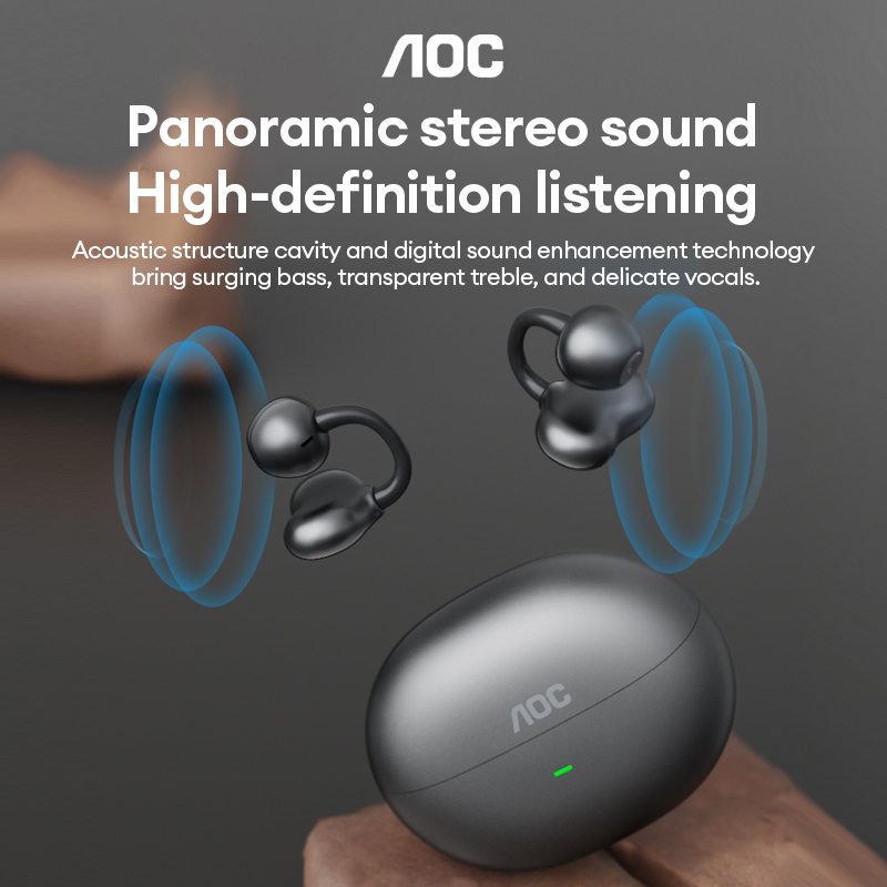 سماعات أذن لاسلكية AOC ACD2544 - مراجعة Wired Earphone Mic وسعره