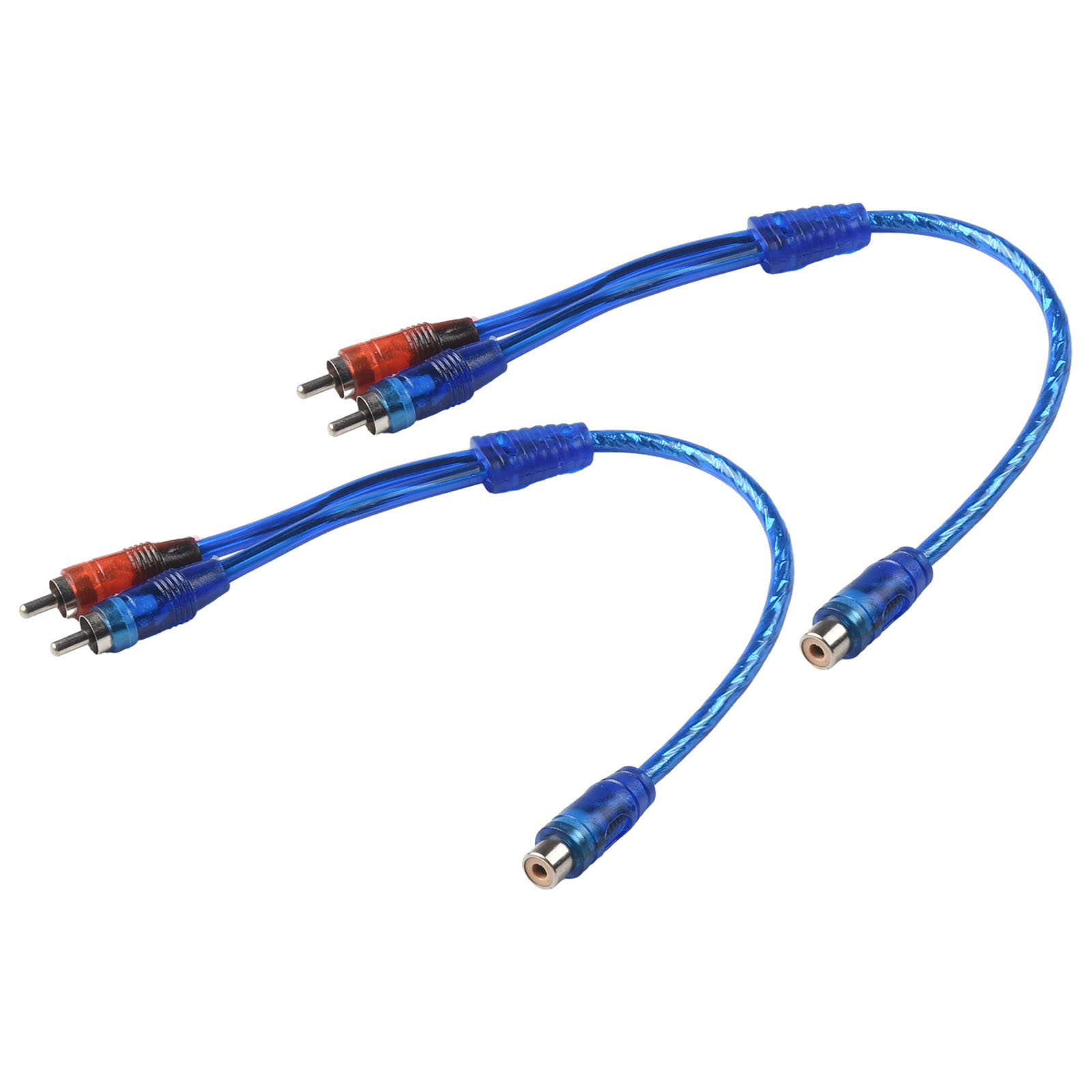 طقم كابل صوت RCA مكون من قطعتي - مراجعة Audio Splitter Y وسعره
