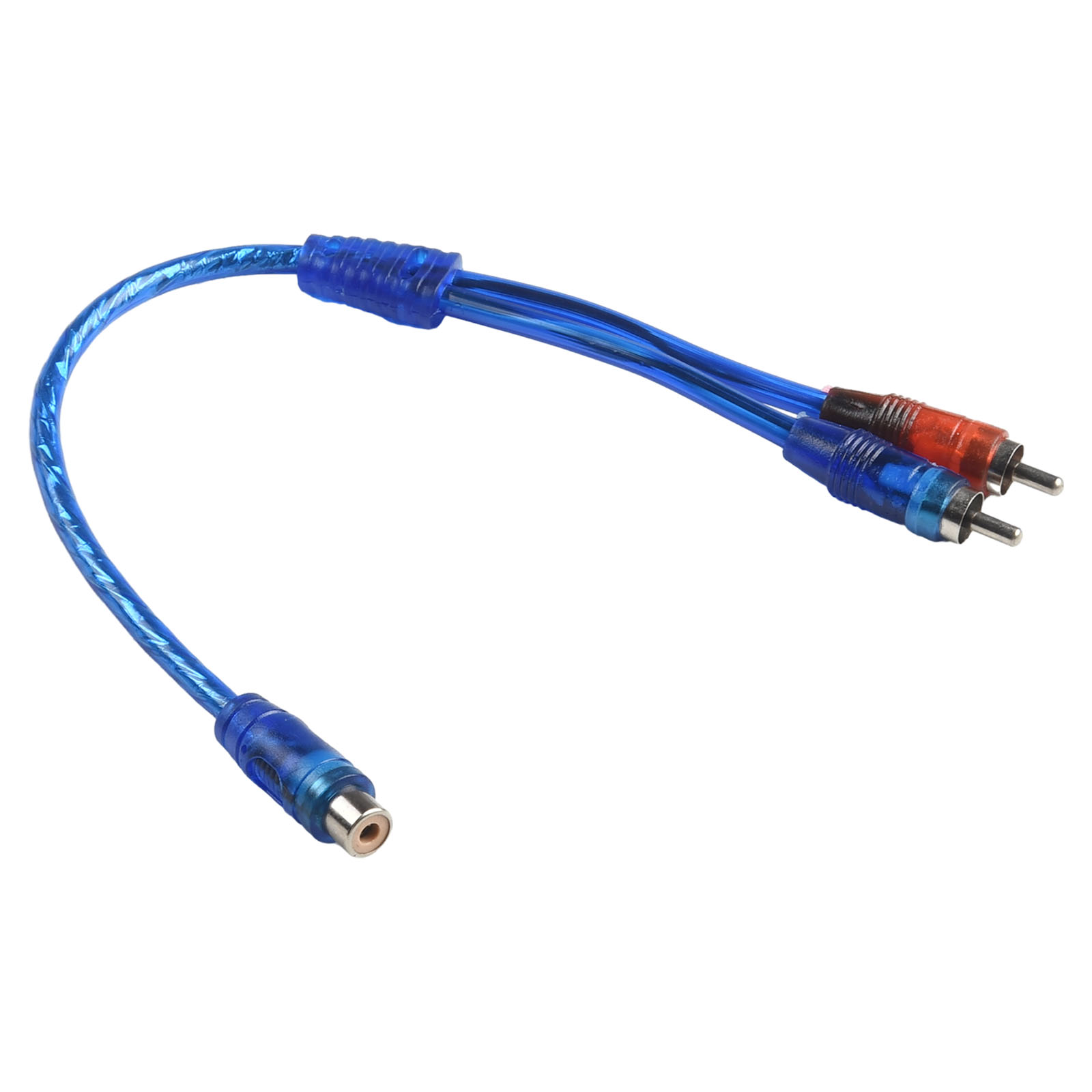 طقم كابل صوت RCA مكون من قطعتي - مراجعة Audio Splitter Y وسعره