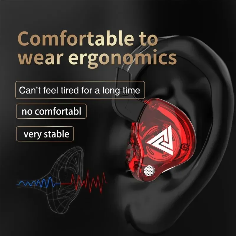 الأصلي QKZ AK6 النحاس سائق HiF - مراجعة Wired Earphone Mic وسعره