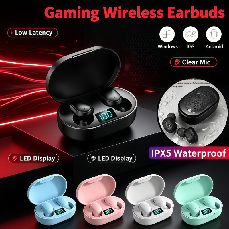 سماعات أذن لاسلكية جديدة E6S ب - مراجعة Bluetooth Headset On Ear وسعره