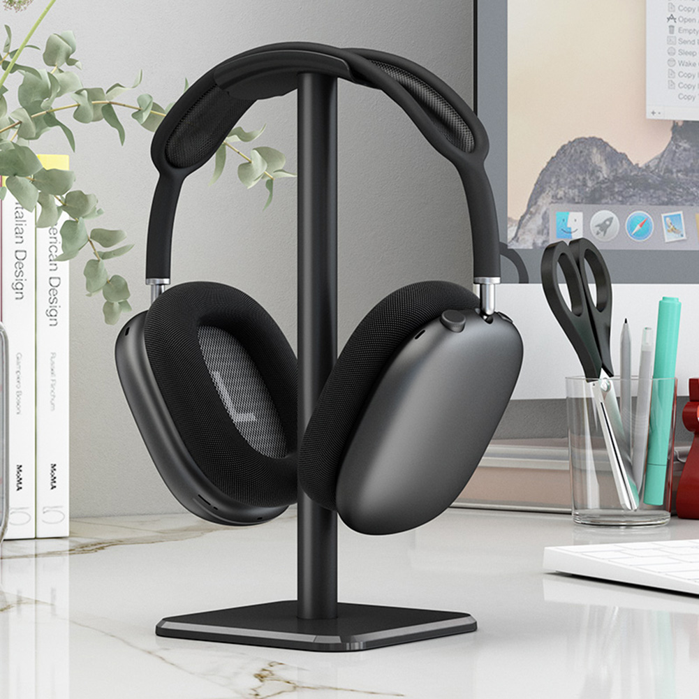 حامل سبائك الألومنيوم لسماعة ا - مراجعة Headphone Stand Desk وسعره