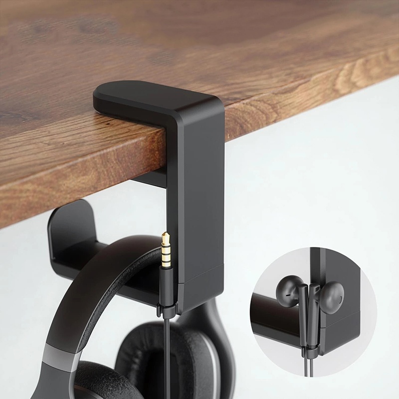 يونيفرسال ديسكتوب 360 °   حامل - مراجعة Headphone Stand Desk وسعره