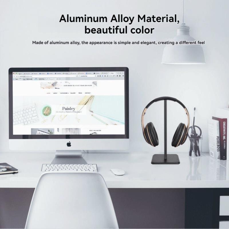 حامل سماعات رأس عالمي من البلا - مراجعة Headphone Stand Desk وسعره