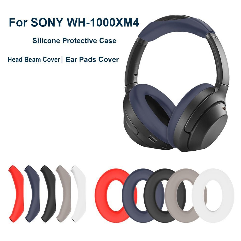 إكسسوارات سماعات الرأس: أغطية  - مراجعة Sony Headphone Wh-1000Xm4 وسعره