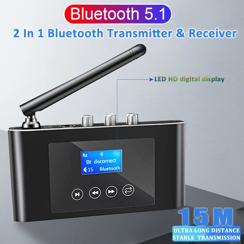 جهاز إرسال واستقبال صوتي بلوتو - مراجعة Bluetooth Adapter Receiver وسعره
