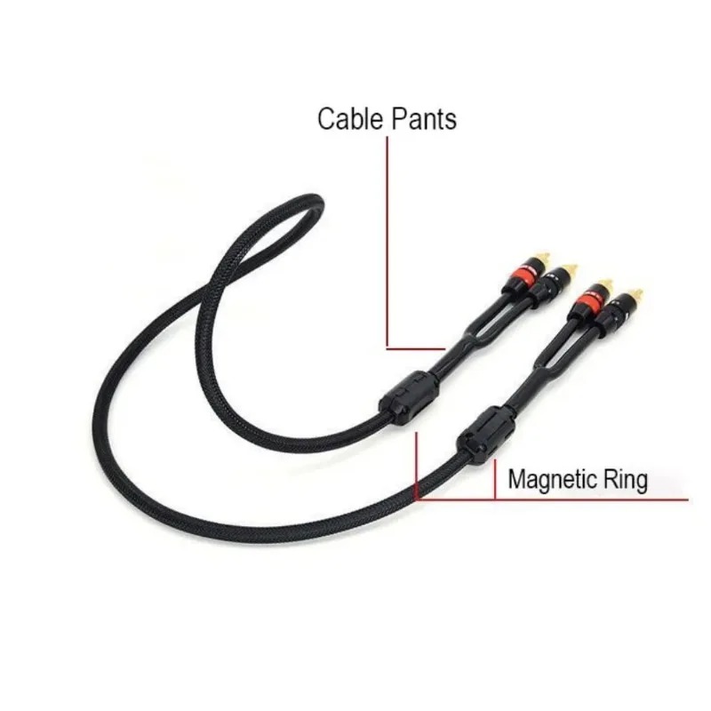 5 قطعة PVC Y الفاصل بانت التمه - مراجعة Audio Splitter Y وسعره